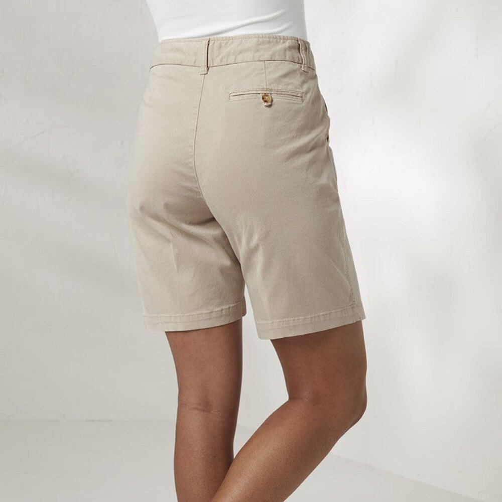 NWT COLDWATER CREEK CHINO SHORTS 12 PETITE #X - Picture 3 of 10